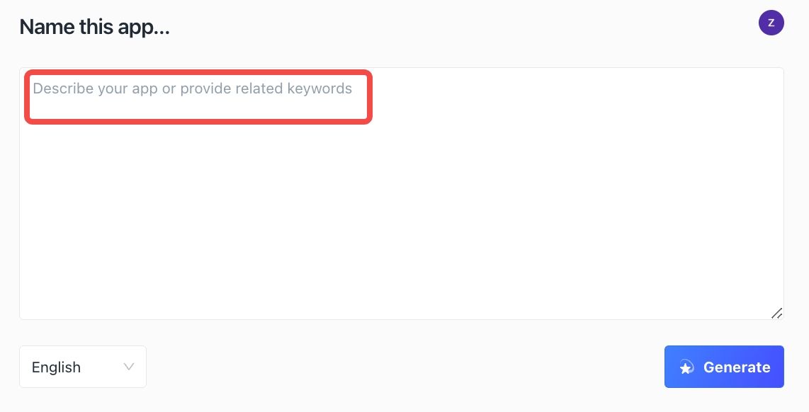Describe your app or provide relevant keywords