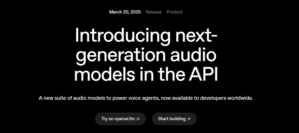OpenAI.FM Introduction