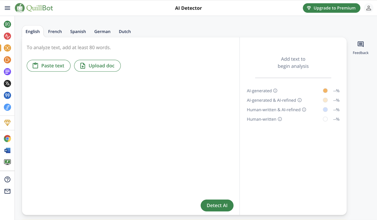 Quillbot AI Detector