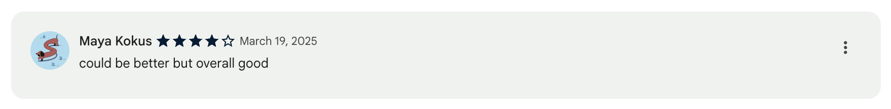 User Feedback
