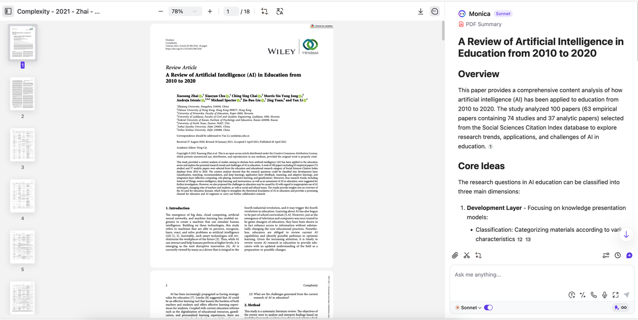 PDF Translation Summaries
